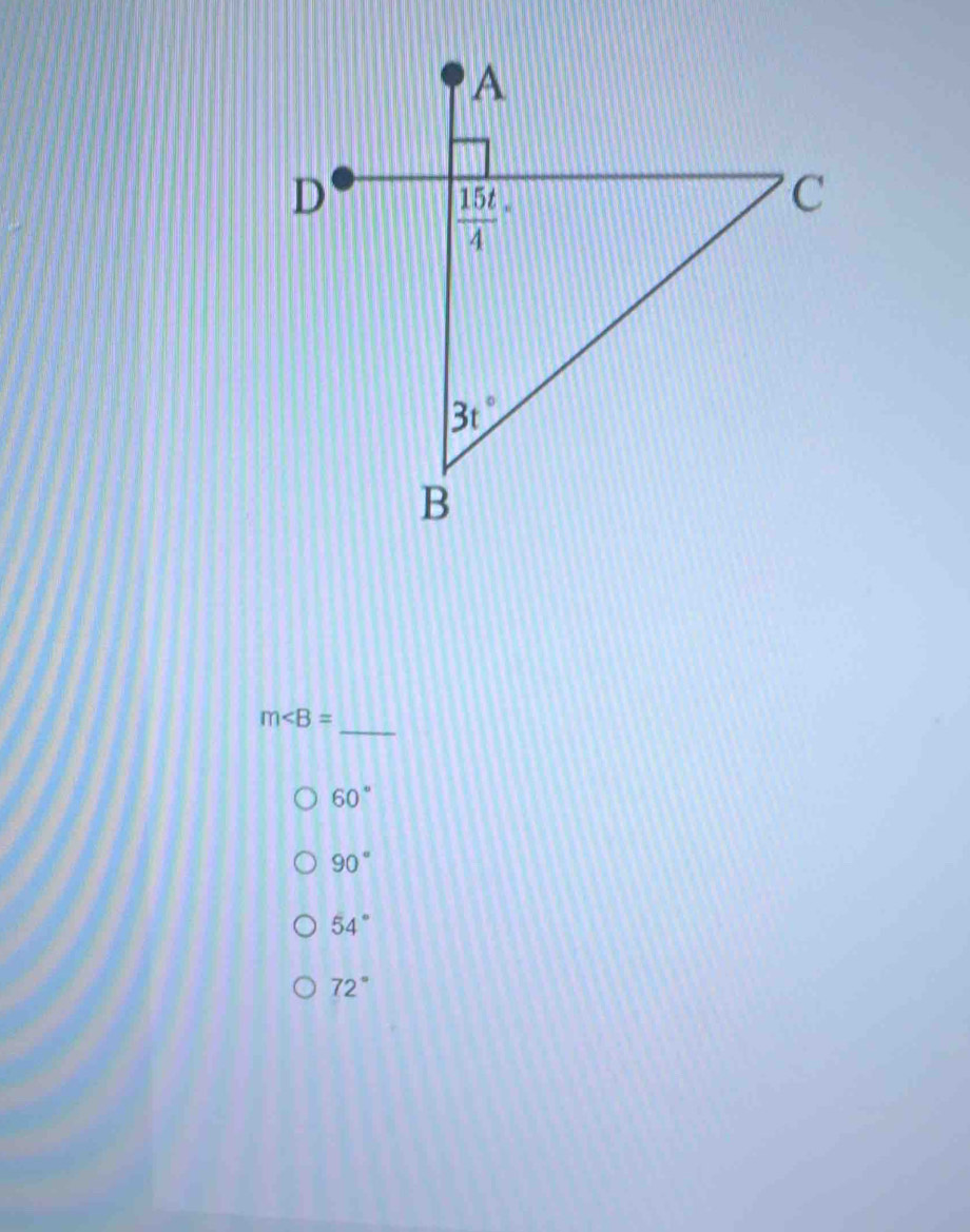 m
60°
90°
54°
72°