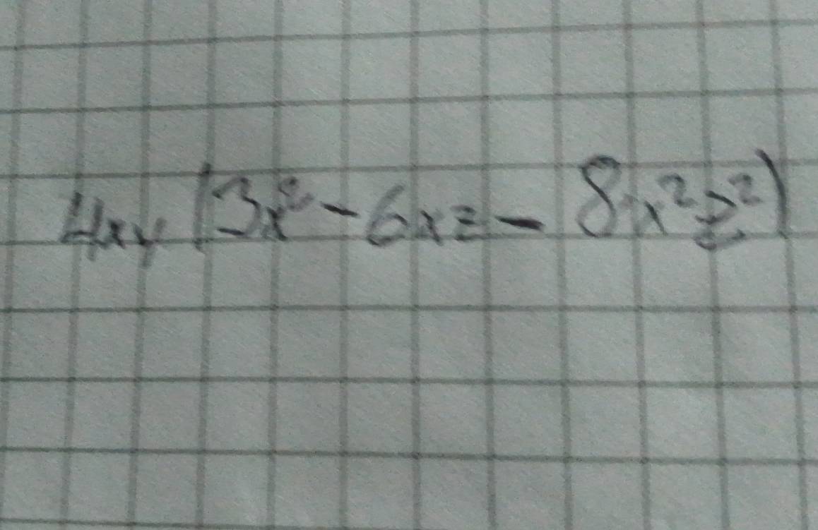 4xy(3x^2-6xz-8x^2z^2)