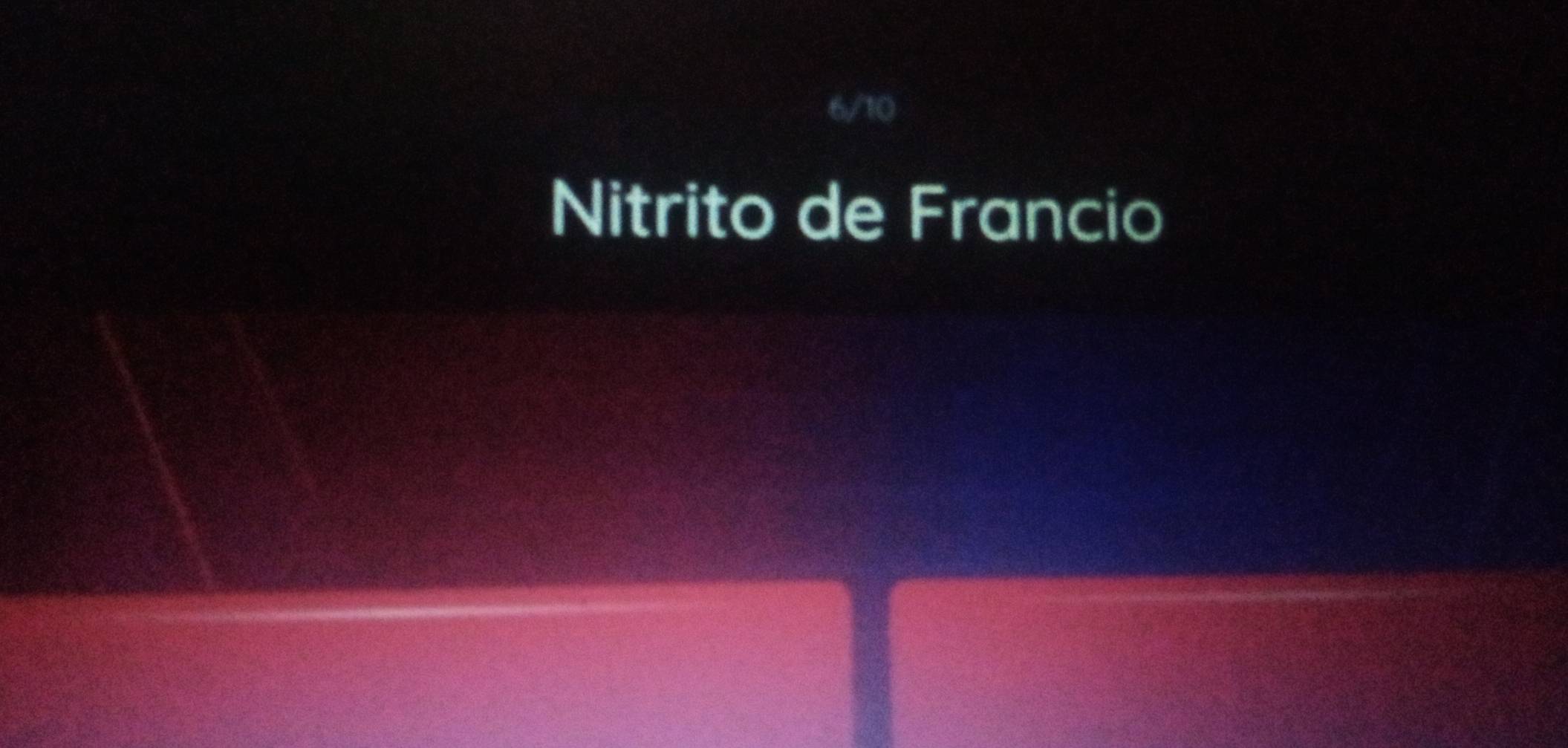 Nitrito de Francio