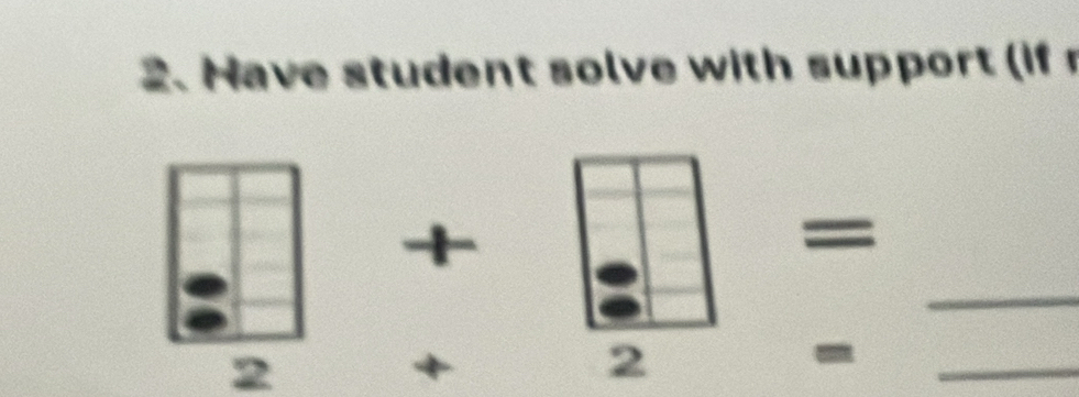 ave student solve with support (i 
_ 
+ 
= 
2 
+ 
2 
- 
_