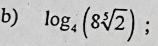 log _4(8sqrt[5](2));