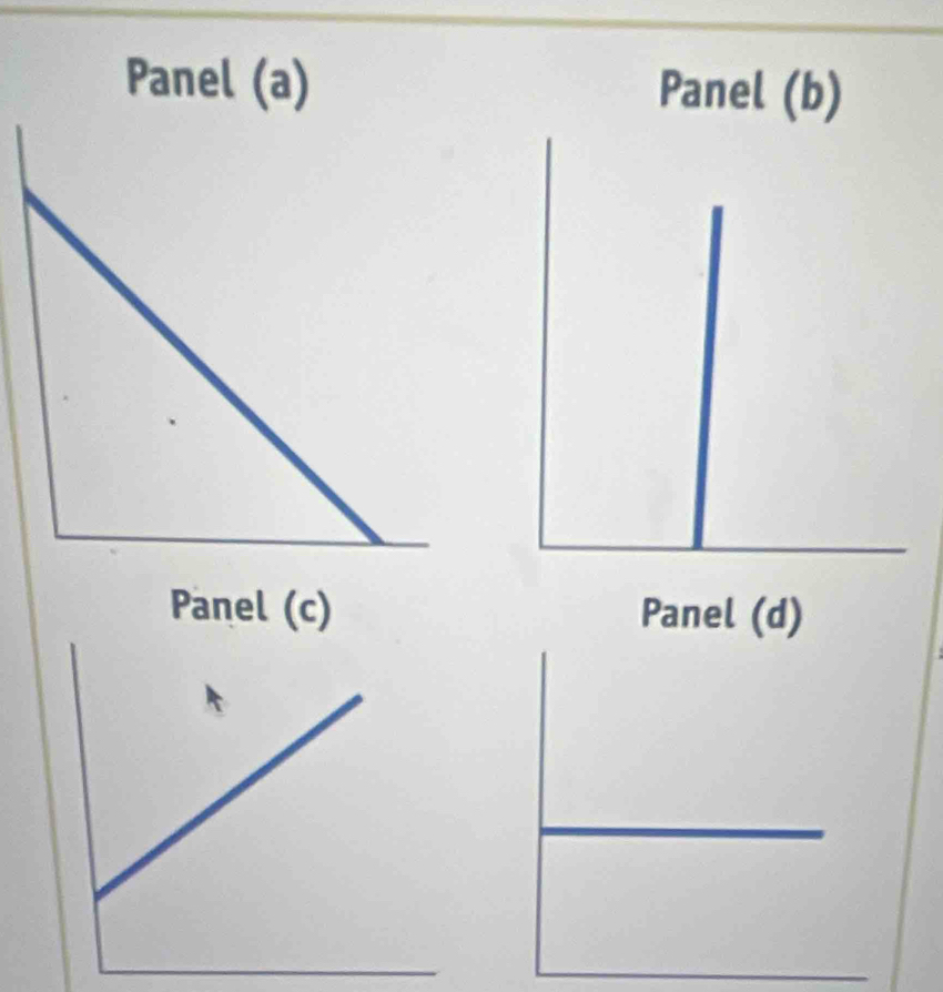 Panel (a) Panel (b) 
Panel (c) Panel (d)