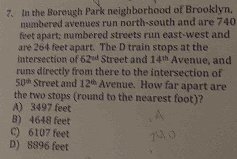 In the Borough Park neighborhood of Brooklyn, numbered avenues run ...