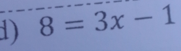 8=3x-1