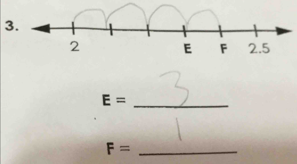 3 
_ E=
F= _