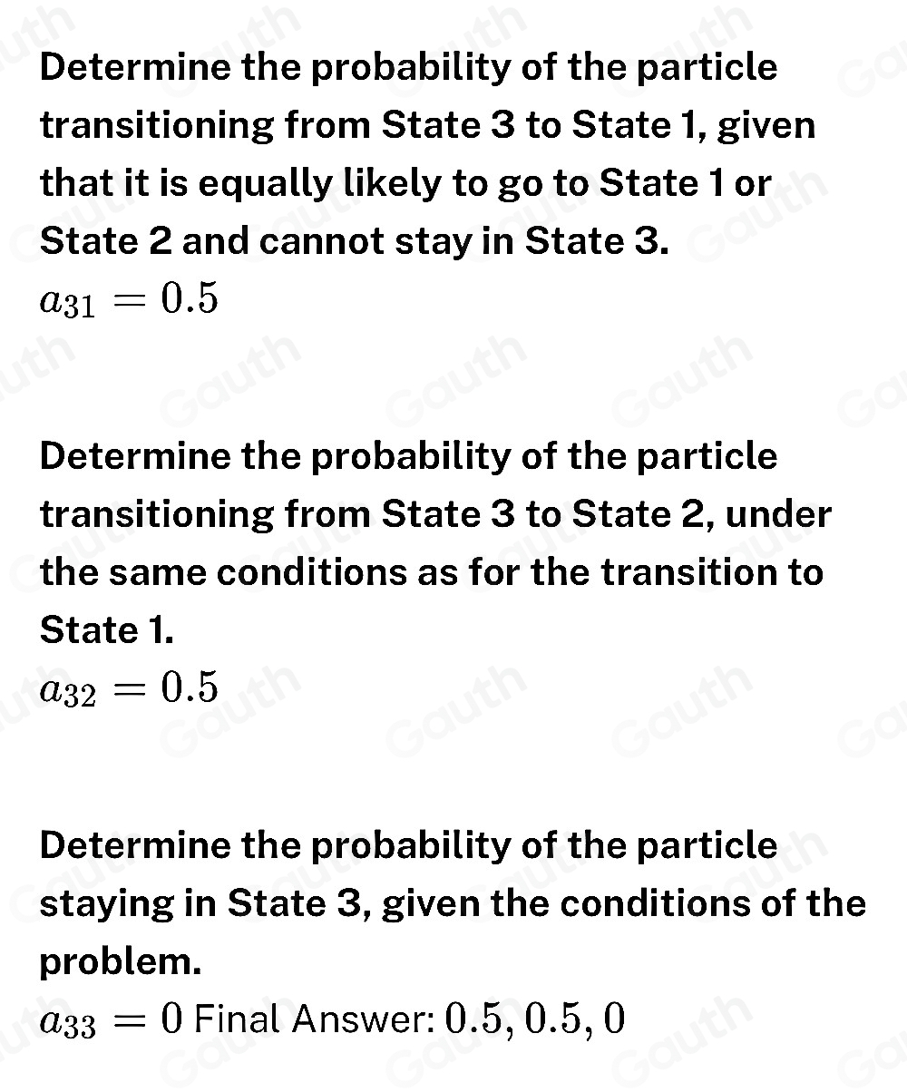 Solved: Problem #8: Consider a quantum mechanical system with three ...