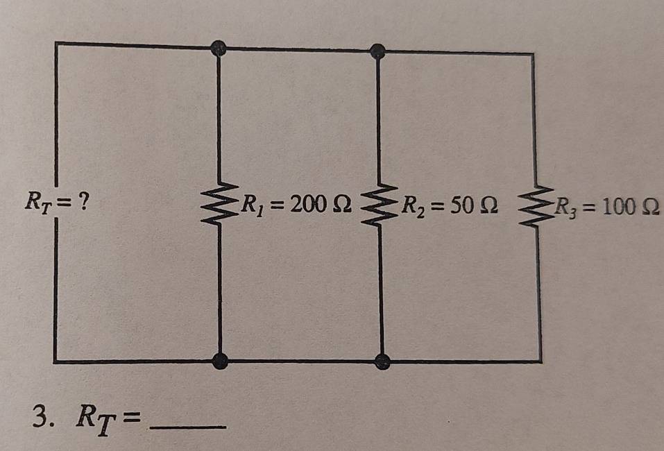 R_3=100Omega
3. R_T= _