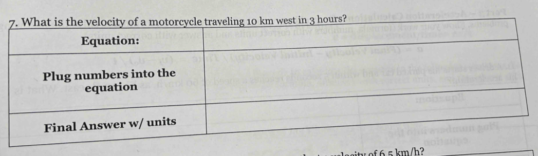 1 2 f 6 5 km/h?