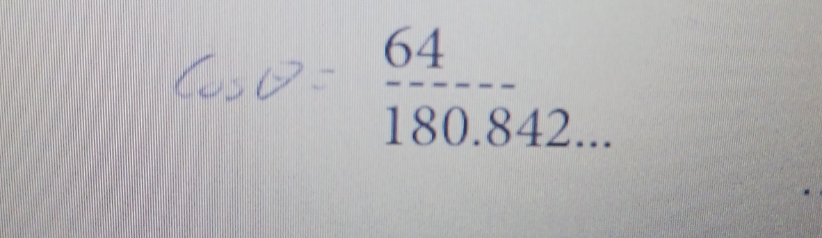 Cuv= 64/180.842... 