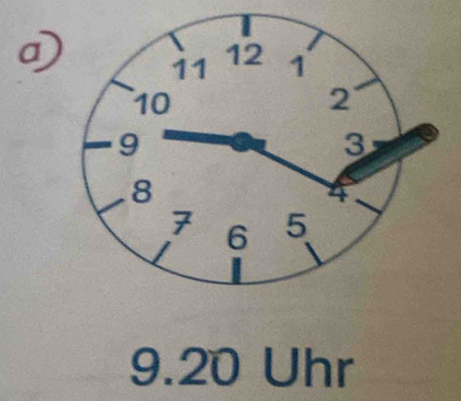 D
9. 20 Uhr