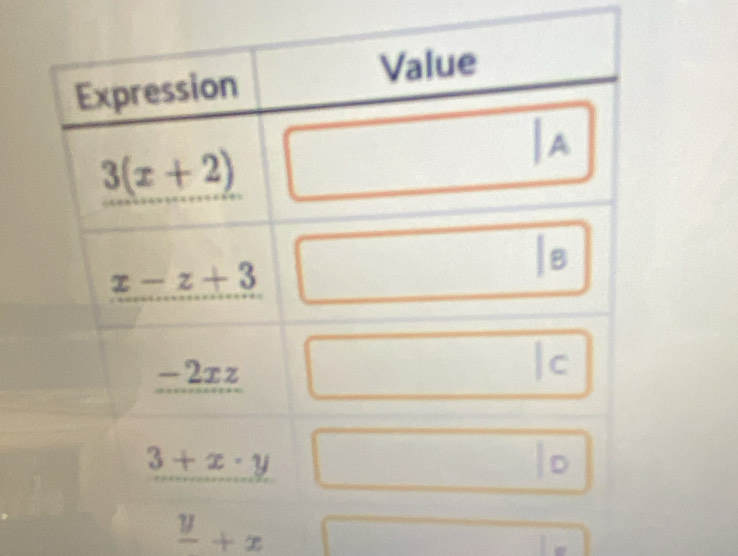 frac y+x