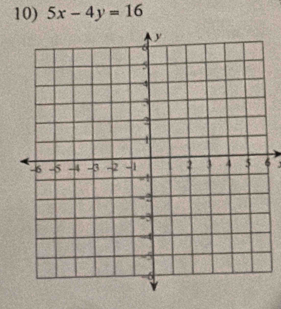 5x-4y=16
6