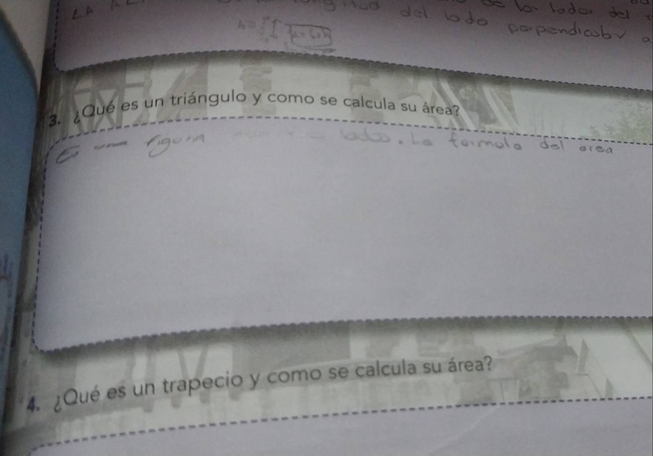 Resuelto:¿Qué es un triángulo y como se calcula su área? 4. ¿Qué es un ...