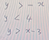 y>-x
y<4</tex>
y>x-3