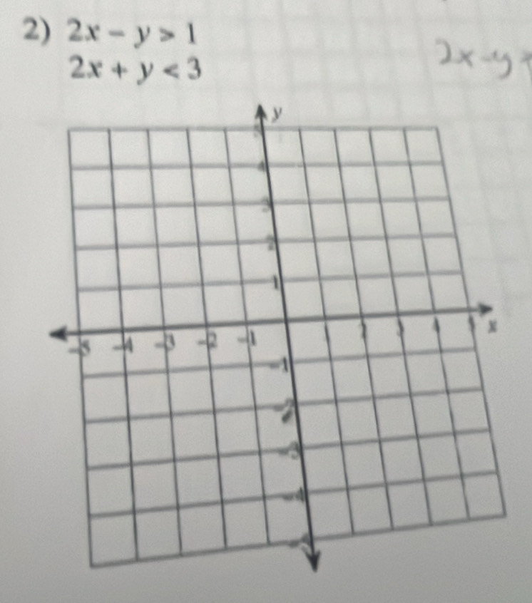 2x-y>1
2x+y<3</tex>