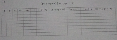 2.) [pwedge (sim qto r)]rightarrow (sim pto sim r)