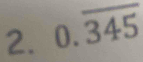 0.overline 345