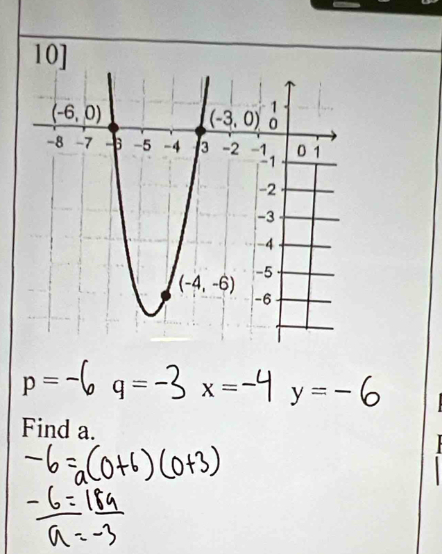 101
p= q= x= y=-6
Find a.