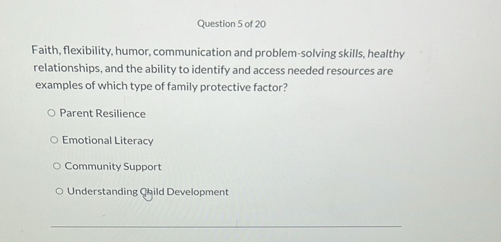 Solved: Faith, flexibility, humor, communication and problem-solving ...