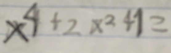 x^4+2x^2+12