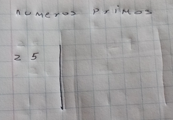 nUmeros PriMos
5
- 
( 1/5=1 101/2