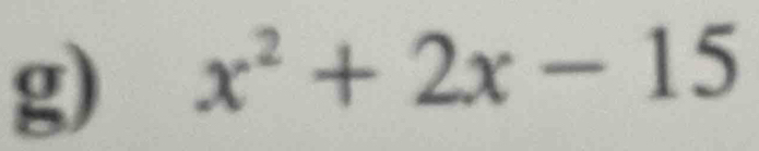 x^2+2x-15