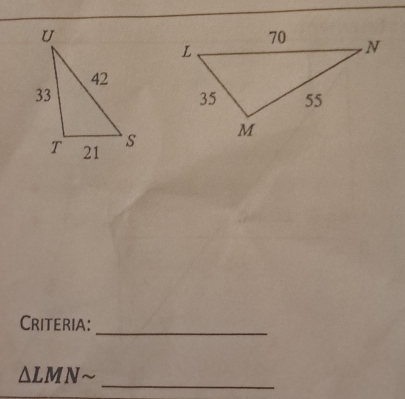 Criteria: 
_
△ LMNsim