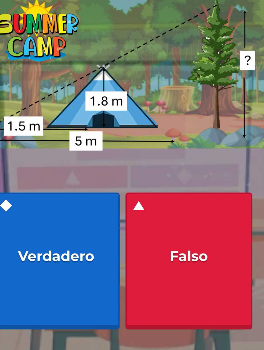 SUMMER
CAMP
?
Verdadero Falso