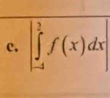 |∈tlimits _(-4)^1f(x)dx|