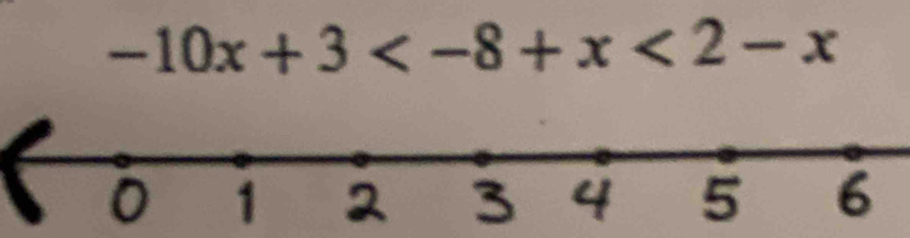 -10x+3 <2-x</tex>