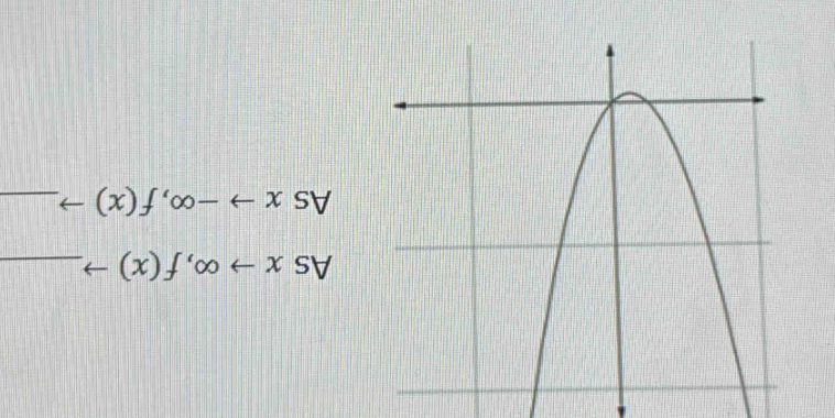 As xto ∈fty , f(x)to _ 
As xto -∈fty , f(x) - _