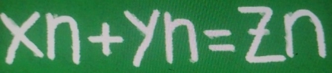 Xn+Yn=Zn