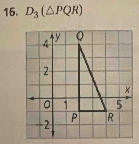 D_3(△ PQR)