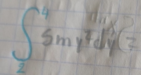 ∈t _2^(4sin y^4)dy=