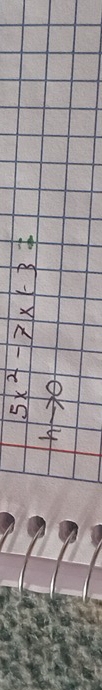 5x^2-7x-3=
hto 0