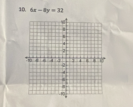 6x-8y=32