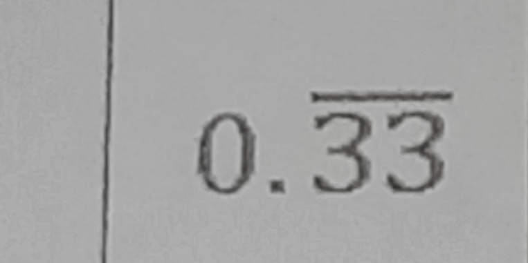 0.overline 33