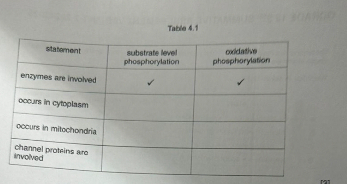 Table 4.1
[2]