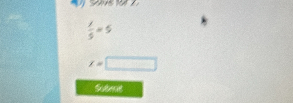 sonan
 7/5 =5
z=□
Sutomit