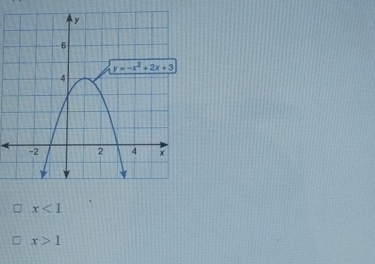 x<1</tex>
x>1