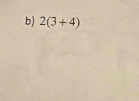 2(3+4)