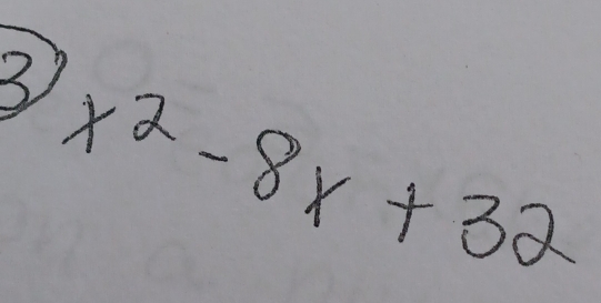 3 x^2-8x+32