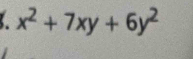 x^2+7xy+6y^2