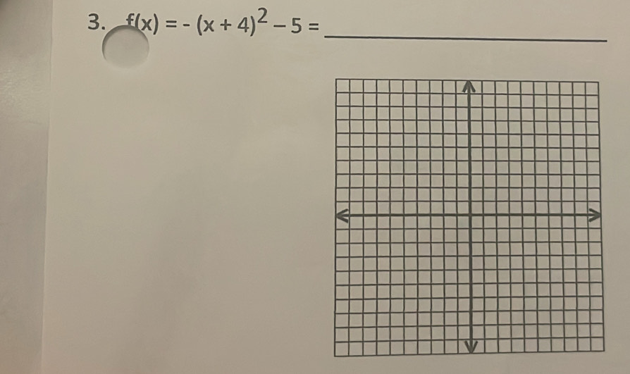 f(x)=-(x+4)^2-5=
_