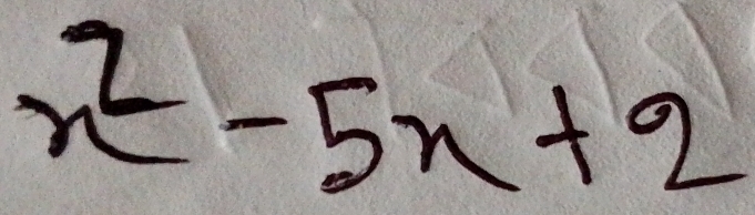 x^2-5x+2