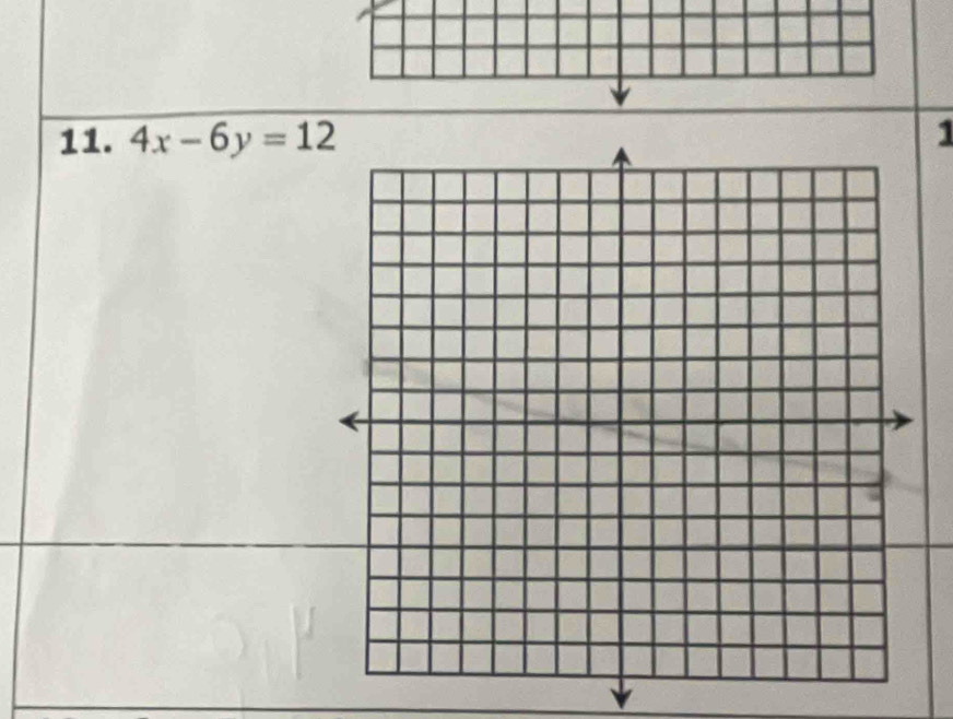 4x-6y=12 1