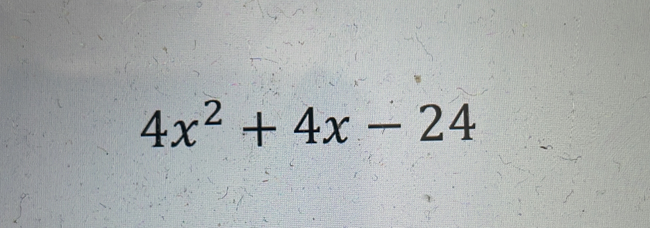 4x^2+4x-24