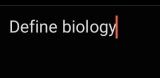 Define biology