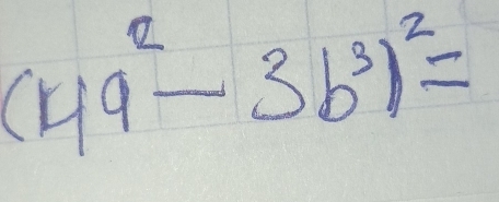 (49^2-3b^3)^2=