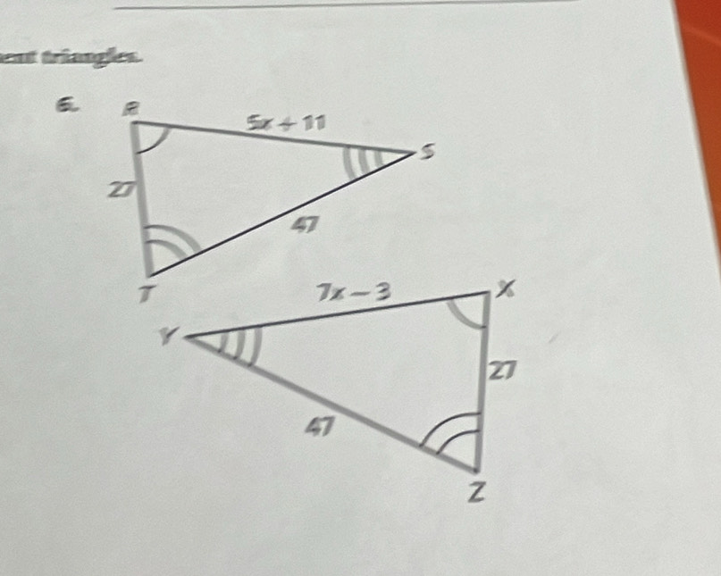 ent triangles.